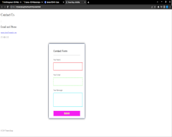 Contact page