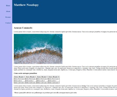 Link to layout page